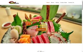 Sushi Kingdom website