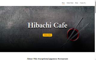 Hibachi Cafe website