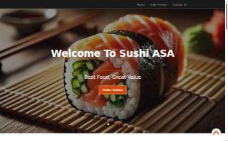 Sushi ASA website