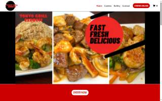 Tokyo Grill Express - Japanese Food website