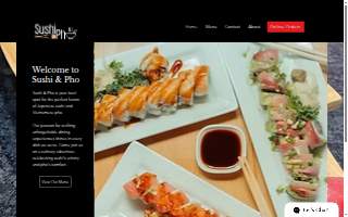 Sushi & Pho website