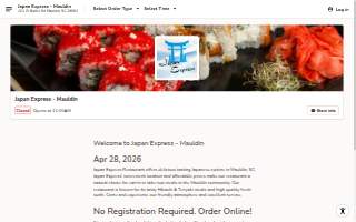 Japan Express website