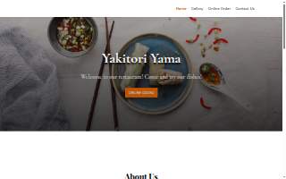 Yakitori Yama website
