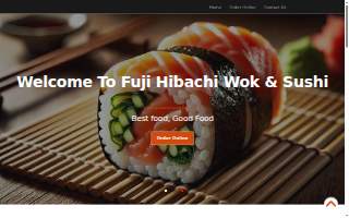 Fuji Hibachi Wok & Sushi website