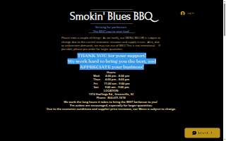 Smokin Blues BBQ website
