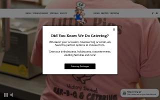 Little Pigs Bar-B-Q website