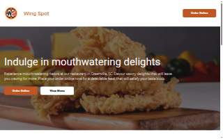 Wing Spot website