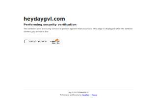 HeyDay Sandwiches and Cocktails website