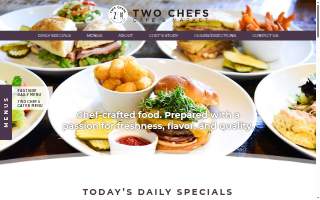Two Chefs Eastside website