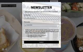Harvest Kitchen website