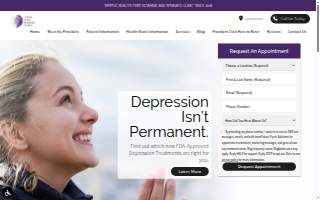 Future Psych Ketamine Clinics website