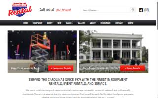 Asheville Hwy Rental website