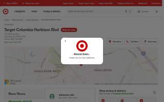 Target of Columbia website