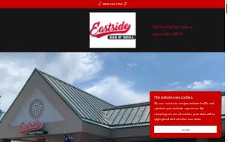 Eastside Bar & Grill website