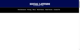 Social Latitude - Playground and Pub website