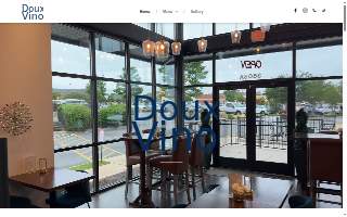 Doux Vino website