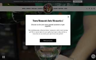The British Bulldog Pub website