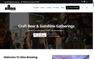 Silos Brewing Co. - Craft Beer Microbrewery website