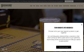 BridgeWay Brewing Co. website