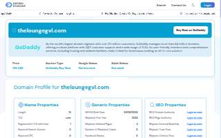 The Lounge website