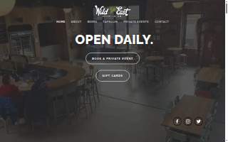 Wild East Brewing Co. website