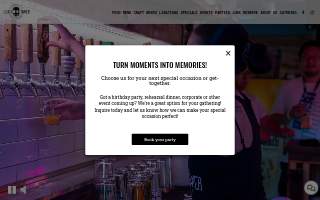 Clock Tower Taproom & Billiards website