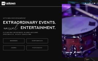 Uptown Entertainment website