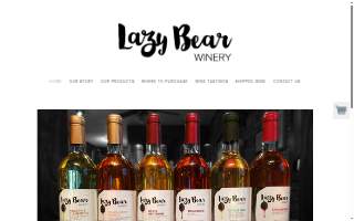 Lazy Bear Winery website