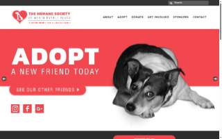 The Humane Society of North Myrtle Beach website