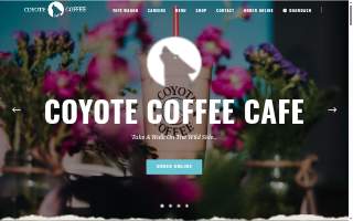 Coyote Coffee Cafe - Powdersville website