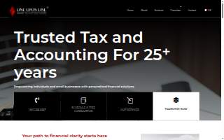 Line Upon Line Tax & Accounting LLC website
