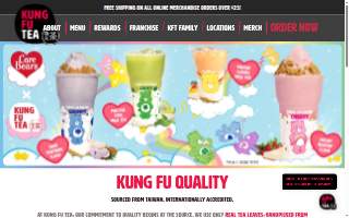 Kung Fu Tea Downtown Greenville website