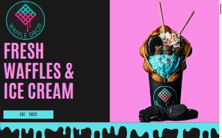 Waffle Drop website