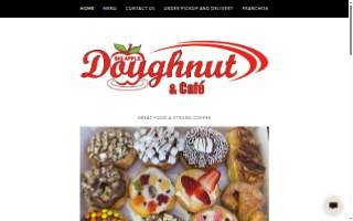 Big Apple Donuts and Cafe website