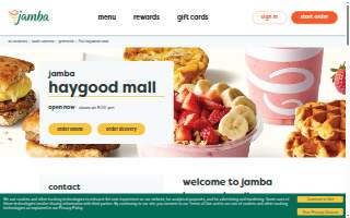 Jamba of Greenville website