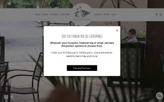 The Crêperia website