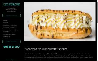 Old Europe Pastries website