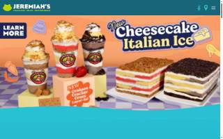 Jeremiah's Italian Ice of Greenville website