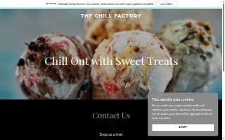 The Chill Factory website