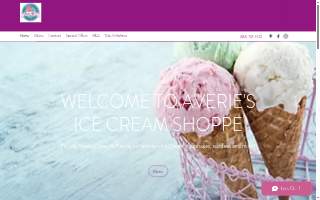 Averie's Ice Cream Shoppe website