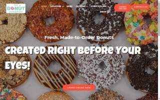 The Donut Experiment Greenville website