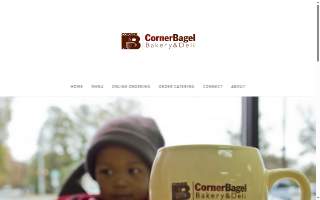 Corner Bagel Bakery & Deli website