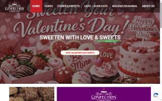 Confection Connection website