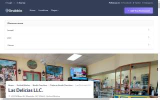 Las Delicias LLC. website