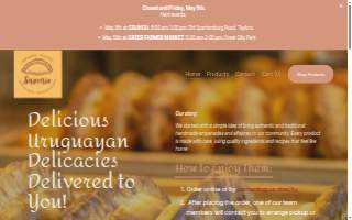 Savorio Eats website