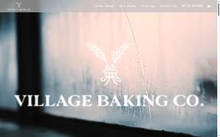 Village Baking Co website