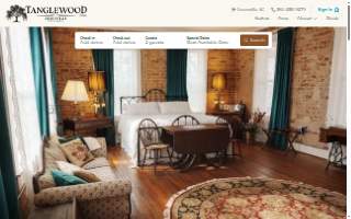 Tanglewood Inn website