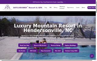 SKYLARANNA Resort & SPA website