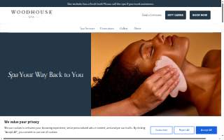Woodhouse Spa - Greenville website