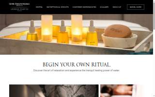 Poseidon Spa website